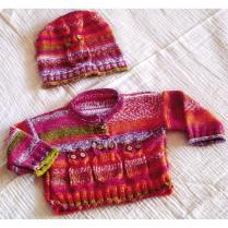 (K478 Owl Sweater and Hat)